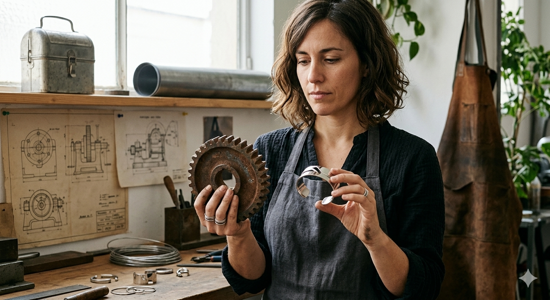 Joyería eterna: Cómo el acero inoxidable se convirtió en el estandarte de la moda ética.