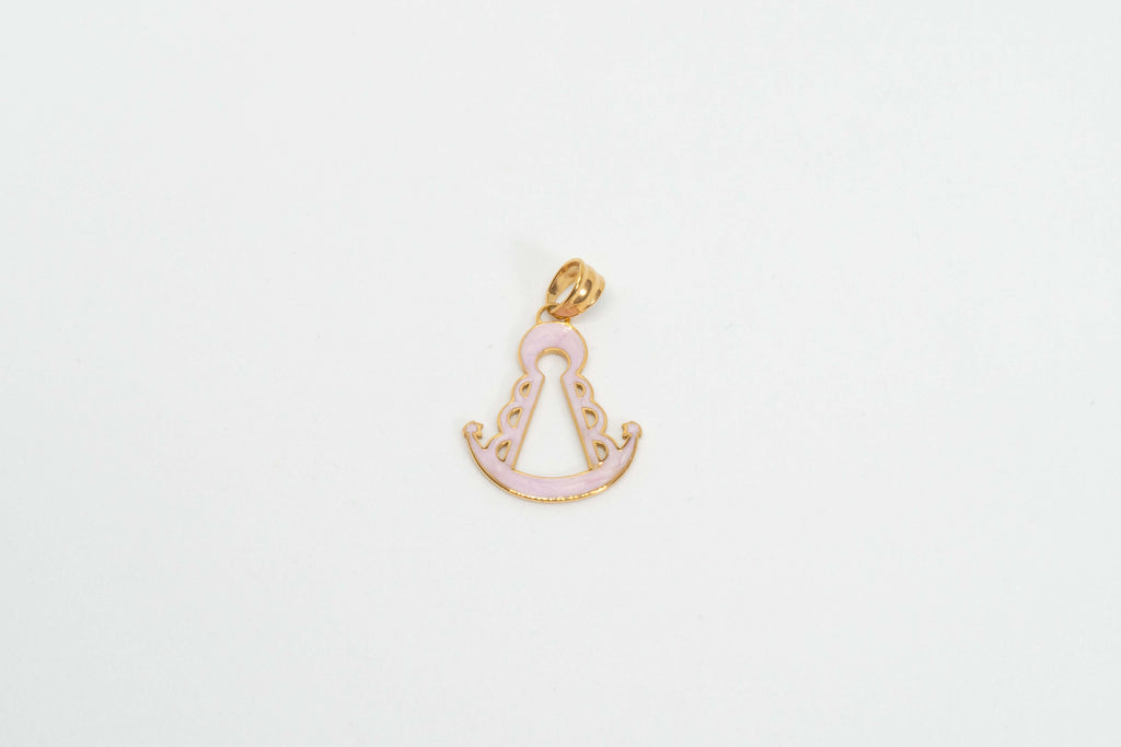 Medalla Virgen del Rocío silueta