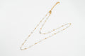 Choker piedra blanca