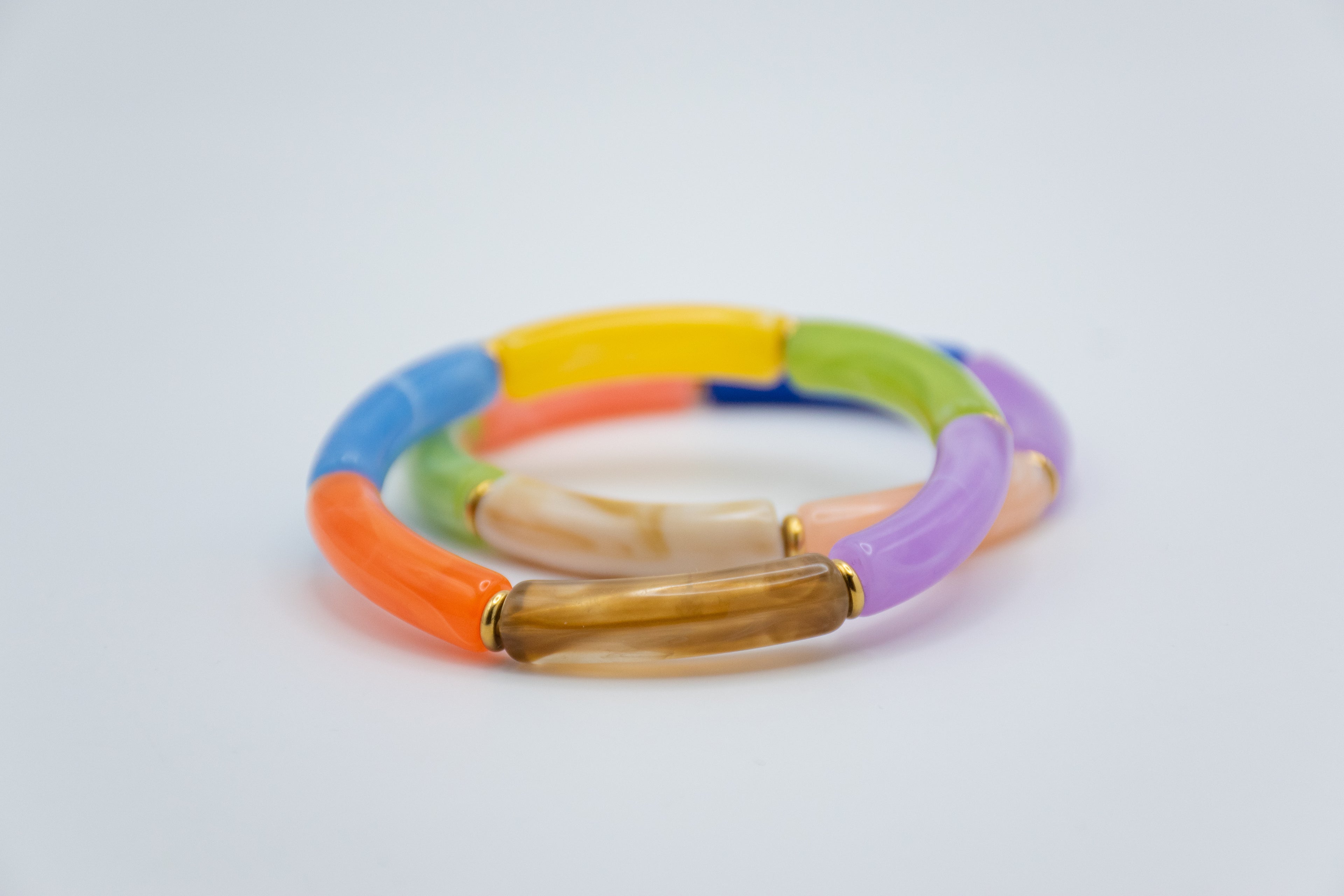 Set de pulseras multicolor