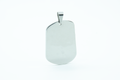 Colgante Placa Militar Irregular