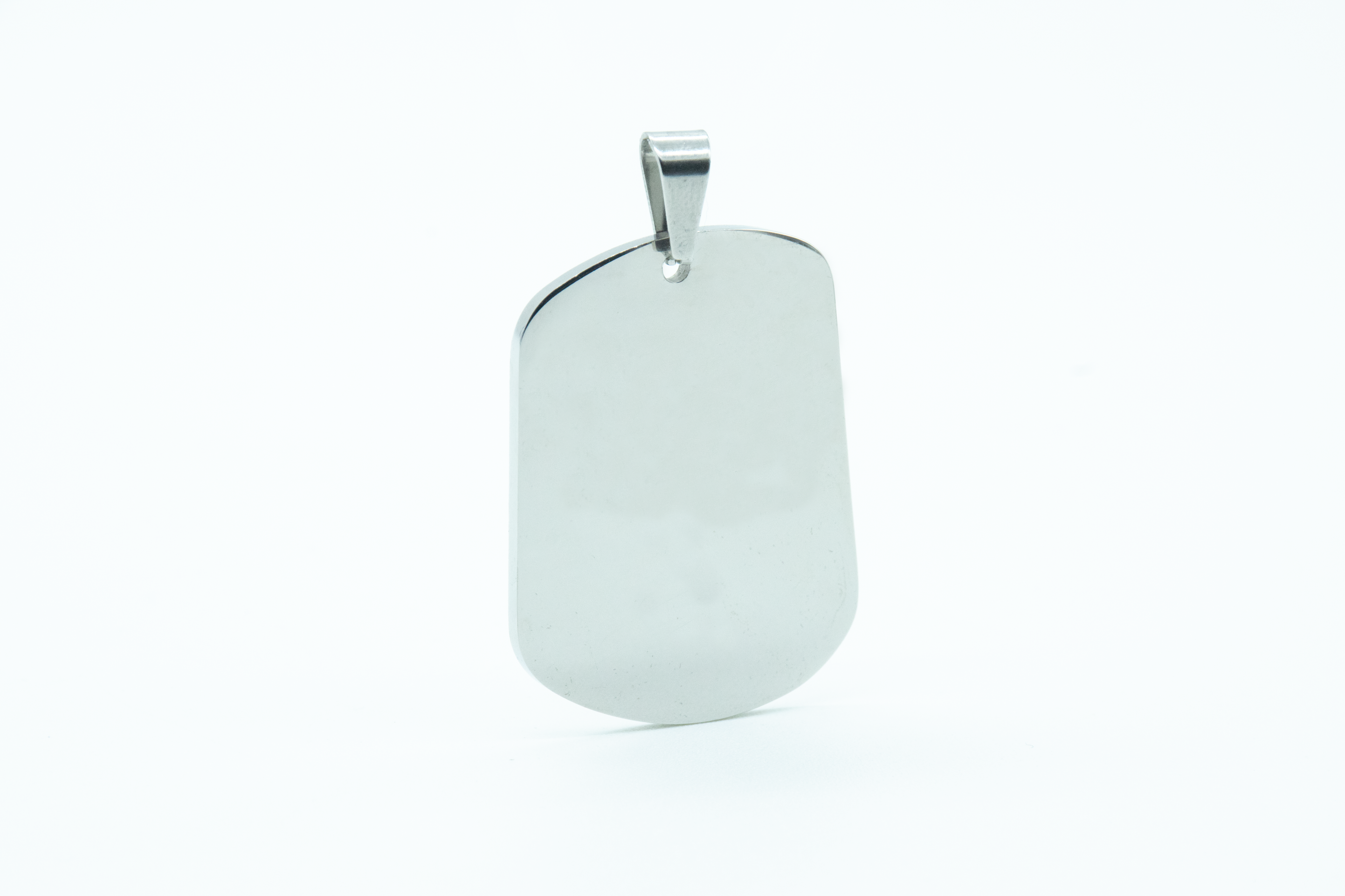 Colgante Placa Militar Irregular