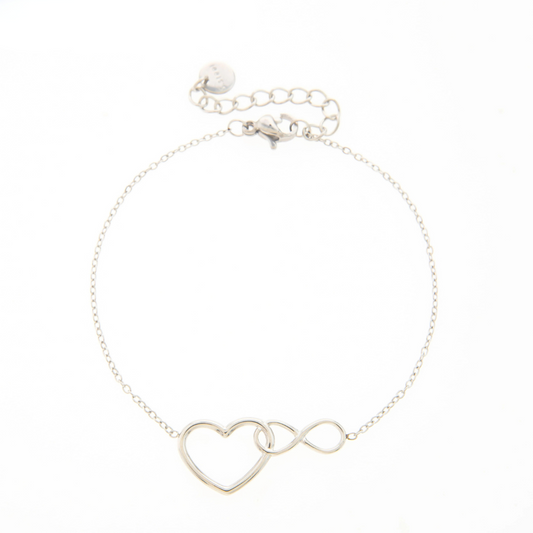 Pulsera Corazón Infinito