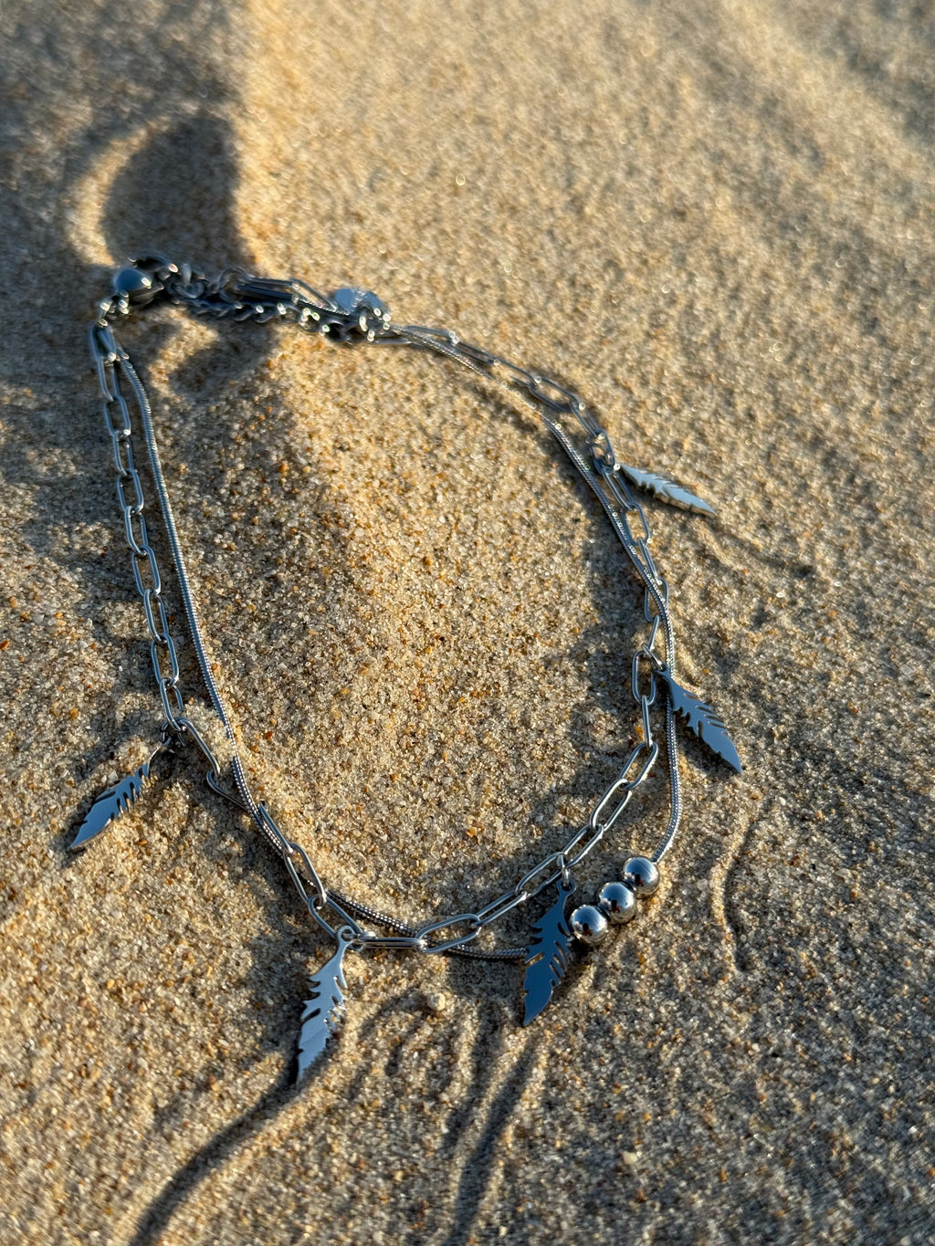 Tobillera Pluma