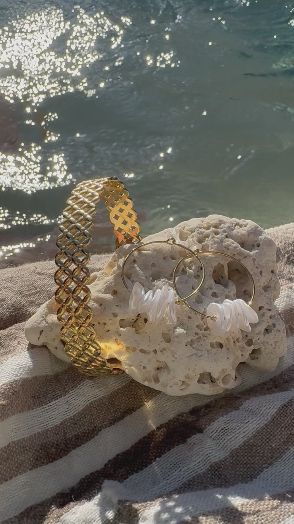 Pendientes Santorini